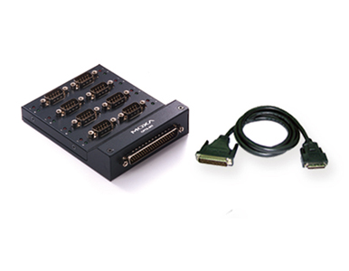 OPT8-M9 - 8 Port Connection Box, DB9M, Matel Case by MOXA