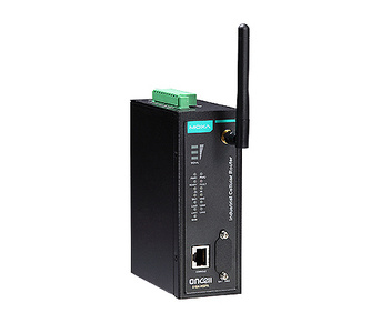 OnCell 5104 - 4-port Quad-band industrial GSM/GPRS Router, 10/100M Ethernet, RJ-45 8pin, IA design, 12-48VDC by MOXA