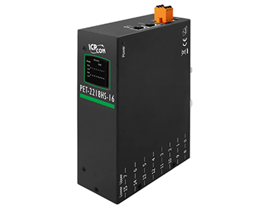 ICP DAS PET-2218HS-16 - 16 Channel High Speed Thermocouple Input Module with standard connectors by ICP DAS
