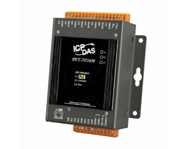 PET-7H16M - Ethernet High Speed Data Acquisition Module with 8 x AI, 4 x DI, 4 x DO. by ICP DAS