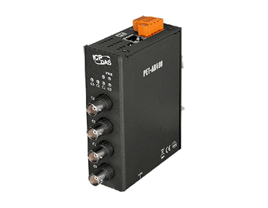 ICP DAS PET-AR400 - 4-Channels Accelerometer (IEPE) Input Data Acquisition Module by ICP DAS