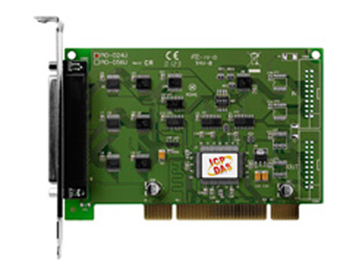 PIO-D24U - Universal PCI, 24-channel digital I/O by ICP DAS