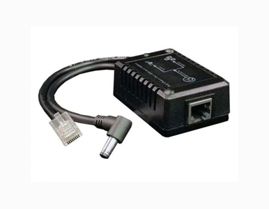 POE-MSPLT-4812P - PoE splitter.48VDC 802.3af PoE input and output, 12VDC @ 1A output, 12W, 5.5x2.1 connector by Tycon Systems