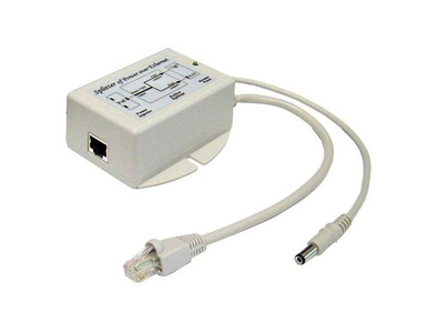 POE-SPLT-4805G - POE Gigabit splitter.48VDC 802.3at POE input, 5VDC @ 5A output, 25W, 5.5x2.1 connector by Tycon Systems