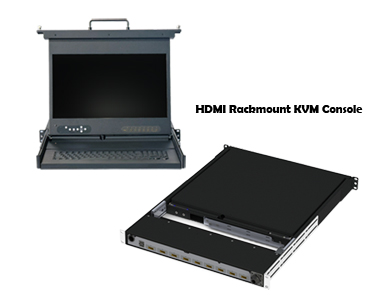 DITHD RD1U-CAT2419LH.B2U.O31.V35x.E8.TP19U - 1U, 24' rugged aluminum rackmount KVM console with clamshell design, 19' LED-backli by DITHD