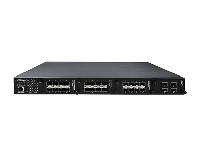 RGS-P9000-LV -  Industrial modular rack mount managed Gigabit Ethernet switch with 4 slots, low-voltage power input by ORing Industrial Networking