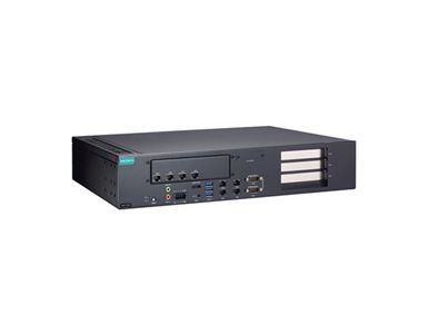 Moxa RKP-C220-C9-4L-T - 2U Rackmount type, Core i9-13900TE, 8GB DDR4x1, COMx2, LANx8, USBx3, DIOx4, DP+HDMI, 100-240 VAC power i by MOXA
