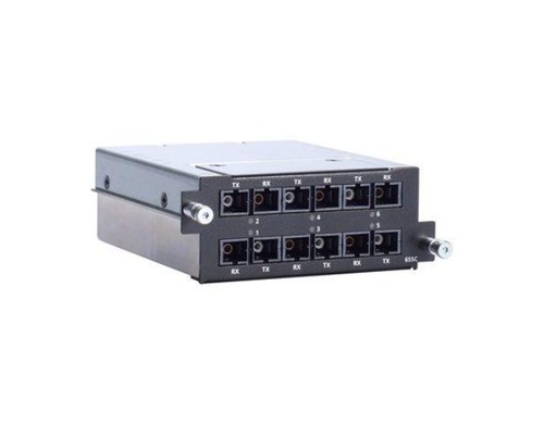 RM-G4000-6SSC - Fast Ethernet module with 6 single-mode 100BaseFX ports with SC connectors by MOXA