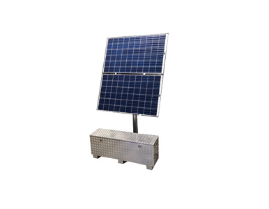 RPAL12/48M-720-720 - RemotePro 12/24/48V 100W Continuous Remote Power System,720W Solar Panel & Mount, Aluminum Enclosure, 12/24 by Tycon Systems
