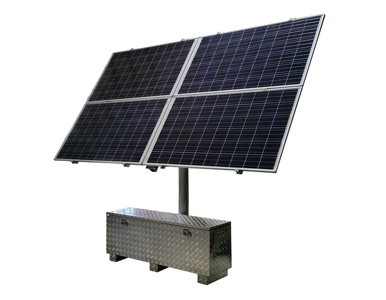 RPAL24/48M-14-1440 - RemotePro 24/48V 300W Continuous Remote Power System,1440W Solar Panel & Mount, Aluminum Enclosure, 24/48V by Tycon Systems