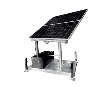 Tycon Systems RPMS24-720-Skid - MobileSolarPro 150W Cont Pwr Skid Sys, 720W Sol, 12V 720Ah 8640Whr Batt, MPPT Solar Ctrl/Status by TYCON SYSTEMS