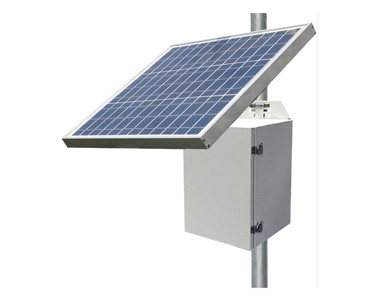 RPS1224-100-85 - RemotePro 12V 20W Continuous Remote Power System, 85W Solar Panel & Mount, Small Alum  Encl, 12V 104Ah Battery by Tycon Systems