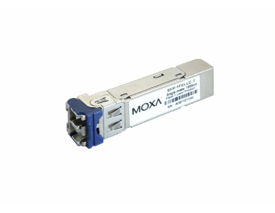 Moxa SFP-1FEMLC-T - Small Form Factor pluggable transceiver with  100Base multi-mode, LC connector, 4Km,  -40 to 85 Degree C by MOXA