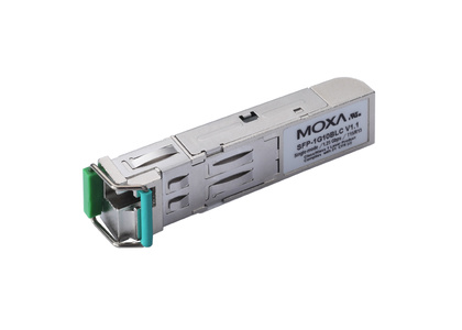 SFP-1G40BLC - Small Form Factor pluggable transceiver with 1000Base WDM,type B, LC connector, 40 km, 0 to 60 Degree C by MOXA