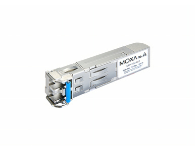 Moxa SFP-1GEZXLC - Small Form Factor pluggable transceiver with 1000BaseEZX, LC connector, 110Km,  0 to 60 Degree C by MOXA