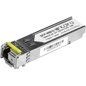 Antaira SFP-WB10-T-J - **Juniper Compatible** 1.25G Gigabit SFP Transceiver WDM-B, SM/LC/10KM/11.0dB/TX:1550nm RX:1310nm, -40~85 by ANTAIRA