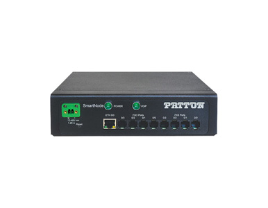 SN4141E/2JS2V/DC - SmartNode Industrial VoIP Gateway, 2 FXS, 2 VoIP Calls, eSBC upgradeable (SIP b2b UA max. 200 SIP calls), Opt by PATTON