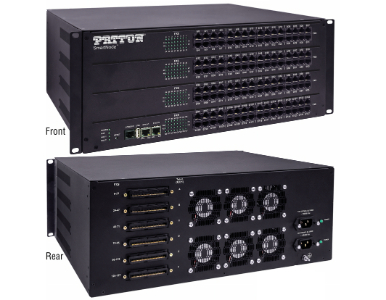 Patton SN4741/72JS72VSP/RJ11-21/RUI – SmartNode VoIP Gateway, 72 FXS on RJ11 & 3 x RJ21-50 Pin; K.21 Basic Surge Protection by PATTON