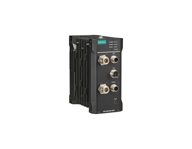 Moxa TAP-M310R-NPS-1R-US-CT-T - Wi-Fi 6 railway onboard AP/client with one radio module, no power splitters, one M12?A-coded?24 by MOXA
