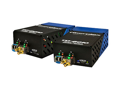TKIT-MADI-S - TD-6010 (Pair) MADI (AES10) to Singlemode Optical Conversion, 1310nm, LC, 20km, Includes AC Power Adapters by PATTON