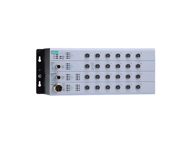 TN-4524A-16PoE-WV-CT-T - L2 Managed Ethernet switch, 16 * 10/100BaseT(X) with 802.3at PoE+ and 8 * 10/100BaseT(X) M12 connectors by MOXA