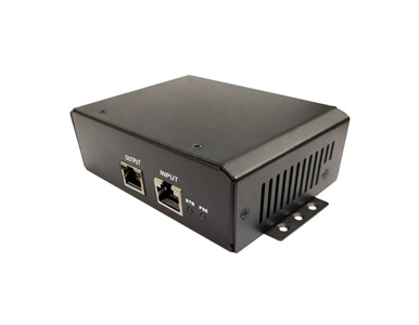 TP-DC-1256GD-BT - 10-60VDC IN,56V 70W OUT,5G 802.3bt PoE Injector by Tycon Systems