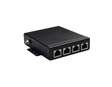 Tycon Systems TP-ESP-10Gx4 - 10G Ethernet 4 Port PoE Lightning/Surge Supressor Protector, 70V Clamp Voltage, 10KA Surge,  by TYCON SYSTEMS