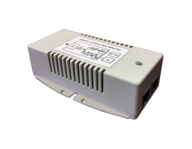 TP-POE-HP-48Dx2 * discontinued * Last 111 available - 110/220VAC IN, Qty 2 25W 802.3af/at ports OUT, Dual POE injector,Surge Pro by Tycon Systems