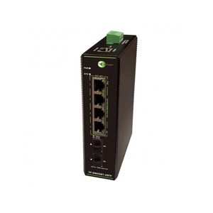 TP-SW4GBT-2SFP - Industrial Gigabit Switch,4 802.3bt PoE++, 2 2.5G SFP, 48VDC Input, Managed by Tycon Systems