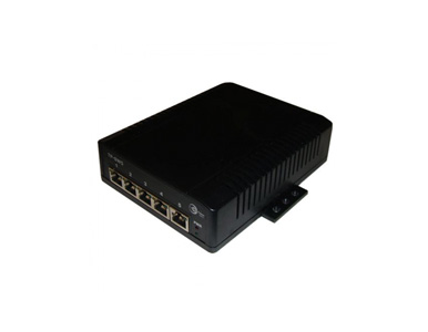 TP-SW5G-D+ - 5 port High Power PoE 10/100/1000BASET switch.Requires 48-56V DC Power Source.IEEE 802.3at/af output, 802.3bt Input by Tycon Systems