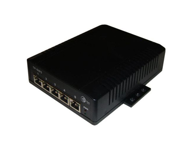 TP-SW5G-MULTI - 12-56V 5 port High Power (1A/port) Gigabit Passive PoE Layer 2 Switch. Individual Voltage per Port. POE voltage by Tycon Systems