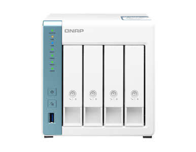 TS-431P3-4G-US - 4-Bay High-Performance Private Cloud NAS with 2.5GbE network. Annapurna Labs AL314 4-Core 1.7GHz processor with by QNAP