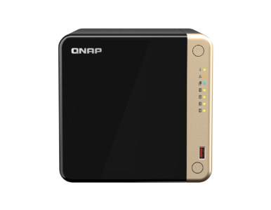 TS-464-8G-US - 4-Bay High-Performance Desktop NAS. Intel 4C/4T Processor, burst up to 2.9GHz with 8GB DDR4 RAM by QNAP