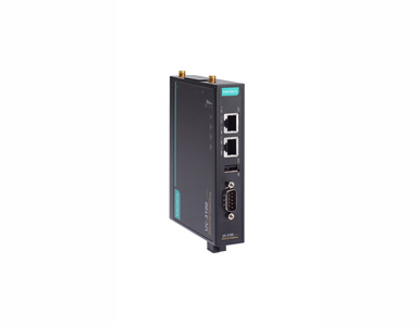 UC-3101-T-AP-LX - Arm-based wireless-enabled DIN-rail industrial computer with wide operating temperature, 1 serial ports, 2 LAN by MOXA