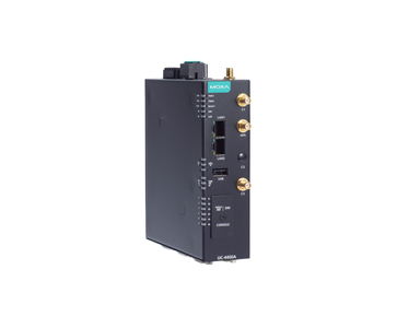Moxa UC-4434A-I-T - Arm Cortex-A53 quad-core 1.6 GHz Industrial Computer with 4 serial,2 LAN,2 CAN, LTE/WiFi expansion slot by MOXA