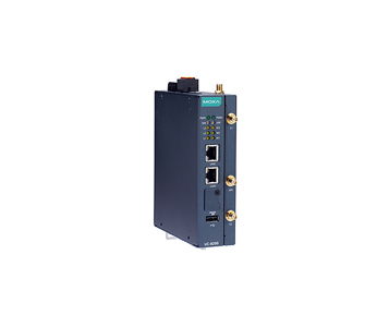 UC-8210-T-LX-S - Arm-based wireless-enabled DIN-rail industrial computer with wide operating temperature, dual core 1GHz CPU, 2G by MOXA
