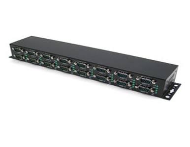 UTS-416AK - Industrial 16-Port RS-232 to USB 2.0 High Speed Converter with Locking Feature by ANTAIRA