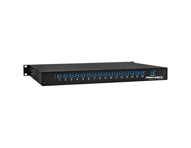 WDP16-L - Passive Wave Division Multiplexer, 16x1, 1U 19in Rack Mount, LC-PC connectors, No Power Required by PATTON