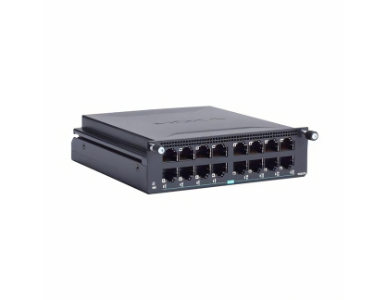 XM-4000-16QGTX - 2.5 Gigabit Ethernet module with 16 1000/2500BaseT(X) ports by MOXA