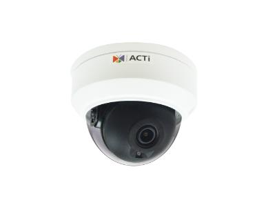ACTI Z911 - 4MP Outdoor Mini Dome with D/N, Adaptive IR, Superior WDR, SLLS, Fixed Lens by ACTi
